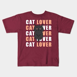 Cat lover Kids T-Shirt